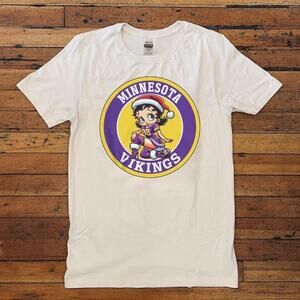 Minnesota Vikings Betty Boop Christmas T Shirt